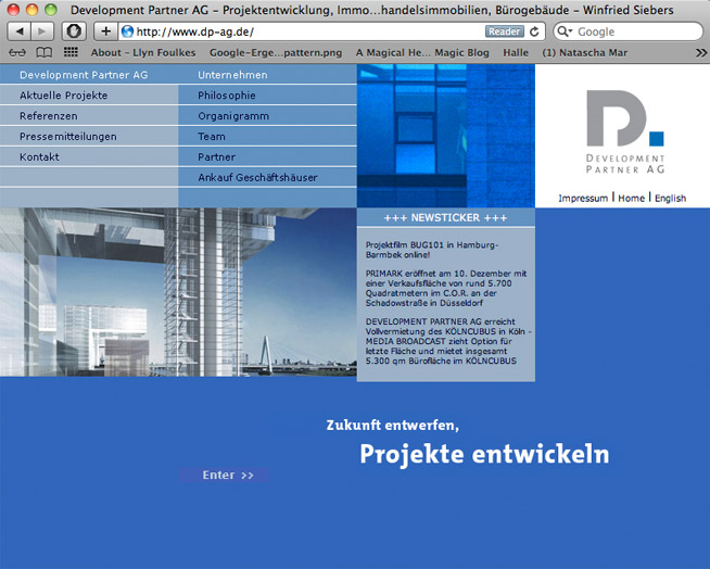 website dp-ag